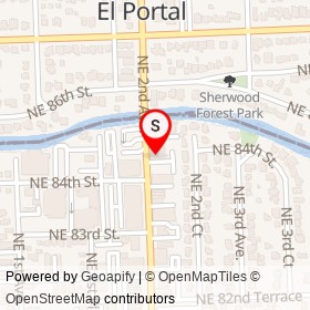 Blessing on Northeast 2nd Avenue, Miami Florida - location map