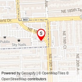 Pasteuer Medical Group North Miami on Northeast 18th Road,  Florida - location map