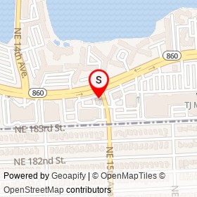 Papa John's on Northeast Miami Gardens Drive,  Florida - location map