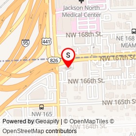Speedway on Northwest 167th Street,  Florida - location map