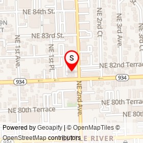 Hachidori Ramen on Northeast 2nd Avenue, Miami Florida - location map