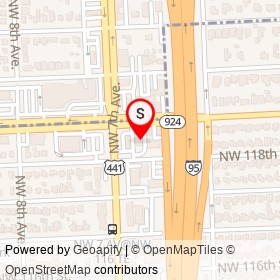 McDonald's on Northwest 7th Avenue,  Florida - location map