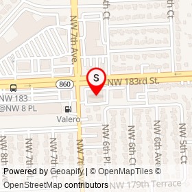 Walgreens on Northwest 183rd Street,  Florida - location map