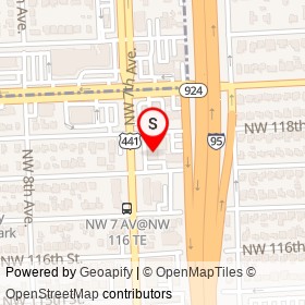 Advance Auto Parts on Northwest 7th Avenue,  Florida - location map