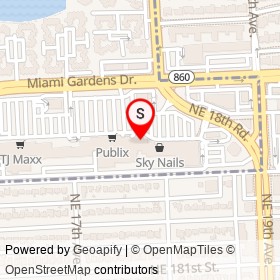 Mac Dollar on Northeast 183rd Street,  Florida - location map