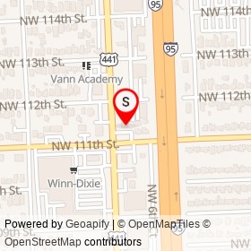 Pierre's Restaurant on Northwest 7th Avenue,  Florida - location map