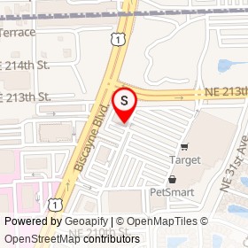 Jimmy John's on Biscayne Boulevard,  Florida - location map