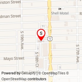 Tastes of Europe on Wiley Street, Hollywood Florida - location map