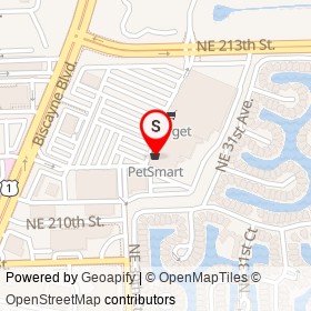 PetSmart on Biscayne Boulevard,  Florida - location map
