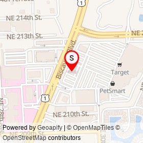 BankUnited on Biscayne Boulevard,  Florida - location map