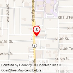 Super 8 Dania/Fort Lauderdale Arpt on Federal Highway,  Florida - location map
