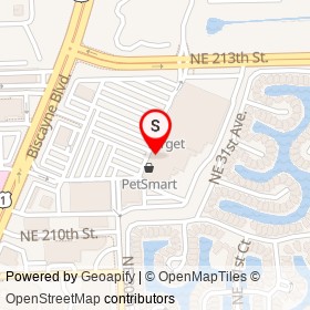 Whole Foods Market on Biscayne Boulevard,  Florida - location map