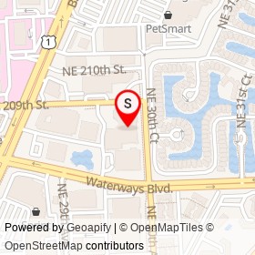 Marriott International on Northeast 207th Street,  Florida - location map