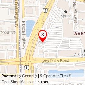 No Name Provided on Biscayne Boulevard,  Florida - location map
