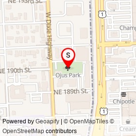 Ojus Park on ,  Florida - location map