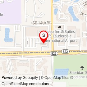Regions Bank on Sheridan Street,  Florida - location map