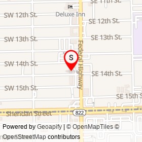 7-Eleven on Southwest 14th Street,  Florida - location map