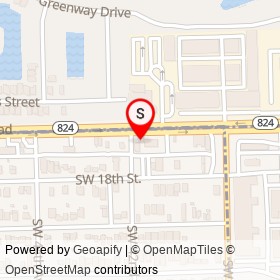 Rice N' Wings on Pembroke Road, Pembroke Park Florida - location map