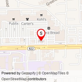 Burger King on Sheridan Street, Hollywood Florida - location map