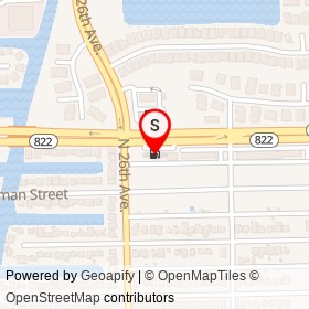 Cumberland on Sheridan Street, Hollywood Florida - location map