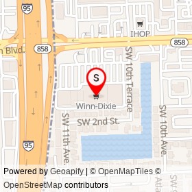 Winn-Dixie on Southwest 2nd Street,  Florida - location map