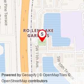 Ro-Len Lake Gardens on ,  Florida - location map