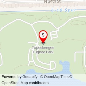 Topeekeegee Yugnee Park on , Hollywood Florida - location map