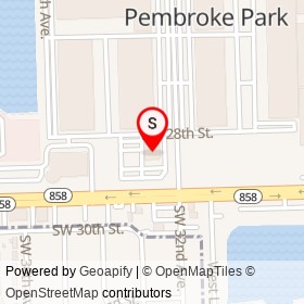 Broward County Sheriff's Office on Southwest 28th Street, Pembroke Park Florida - location map