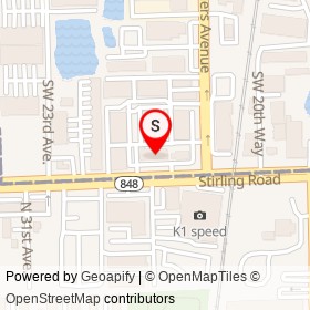 Ultra Wireless on Stirling Road, Fort Lauderdale Florida - location map
