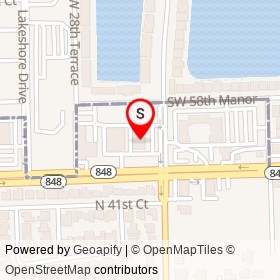 CVS Pharmacy on Southwest 27th Avenue, Hollywood Florida - location map