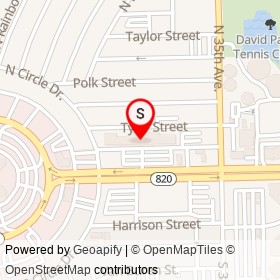 Walgreens on Hollywood Boulevard, Hollywood Florida - location map