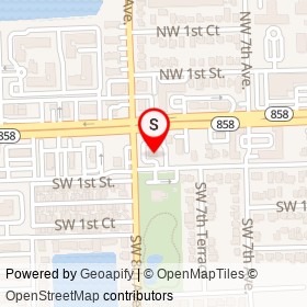 7-Eleven on Southwest 1st Street,  Florida - location map