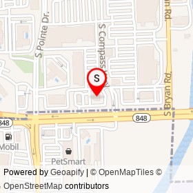 Outback Steakhouse on South Compass Way,  Florida - location map