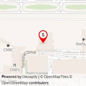 Flash Fire Pizza on Terminal Drive,  Florida - location map