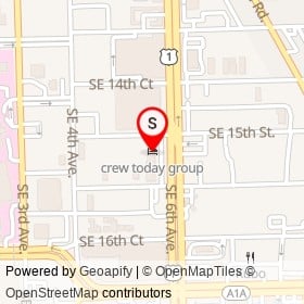 crew today group on Southeast 16th Street, Fort Lauderdale Florida - location map