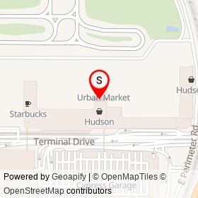 Land Shark Bar & Grill on Terminal Drive,  Florida - location map