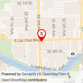 HSBC on East Las Olas Boulevard, Fort Lauderdale Florida - location map