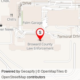Broward County Law Enforcement on Terminal Drive,  Florida - location map