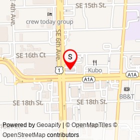 BP on Southeast 17th Street, Fort Lauderdale Florida - location map