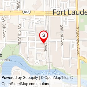 No Name Provided on Southwest 2nd Street, Fort Lauderdale Florida - location map