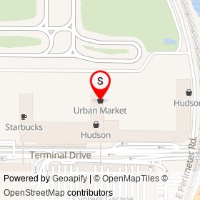 Urban Market on Terminal Drive,  Florida - location map