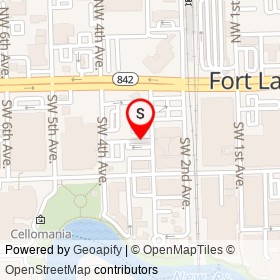 Chinese Food Truck on Nugent Avenue, Fort Lauderdale Florida - location map