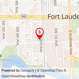 No Name Provided on Southwest 2nd Avenue, Fort Lauderdale Florida - location map