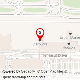 Starbucks on Terminal Drive,  Florida - location map