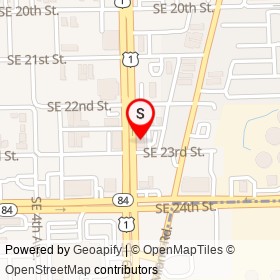Verizon Wireless on Southeast 6th Avenue, Fort Lauderdale Florida - location map