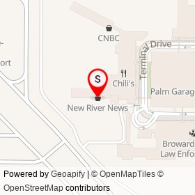New River News on Terminal Drive,  Florida - location map