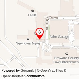 Einstein Bros. Bagels on Terminal Drive,  Florida - location map