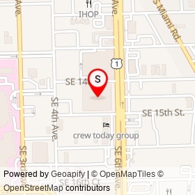 BMW of Fort Lauderdale on Southeast 14th Court, Fort Lauderdale Florida - location map