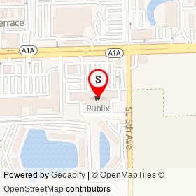Publix on Southeast 5th Avenue,  Florida - location map