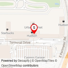 Red Stripe on Terminal Drive,  Florida - location map